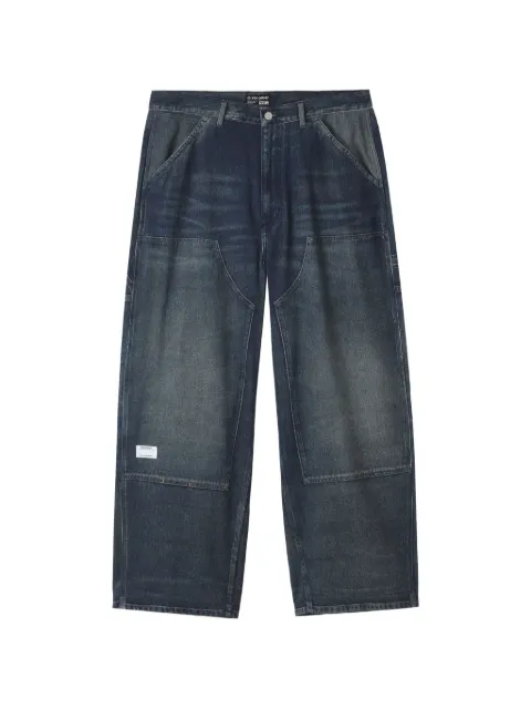 izzue panelled wide jeans Blue IZXJNM00622X