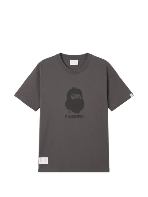 FINGERCROXX short-sleeve graphic T-shirt Grey FFXTEW01268X