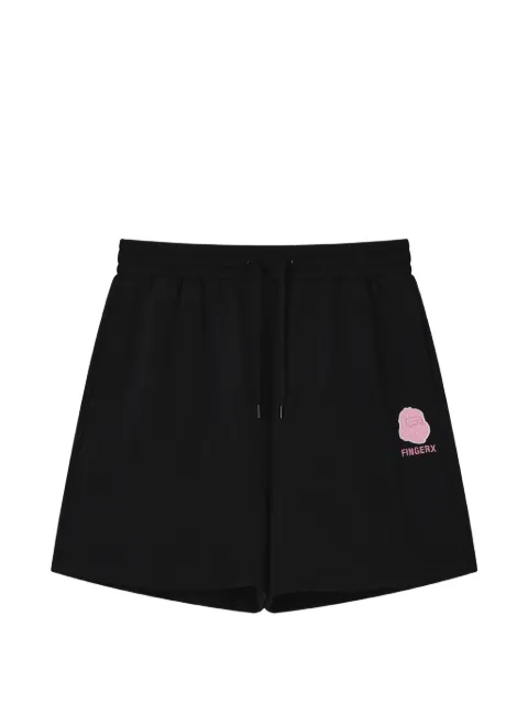FINGERCROXX drawstring shorts Black FFXSPW01265X