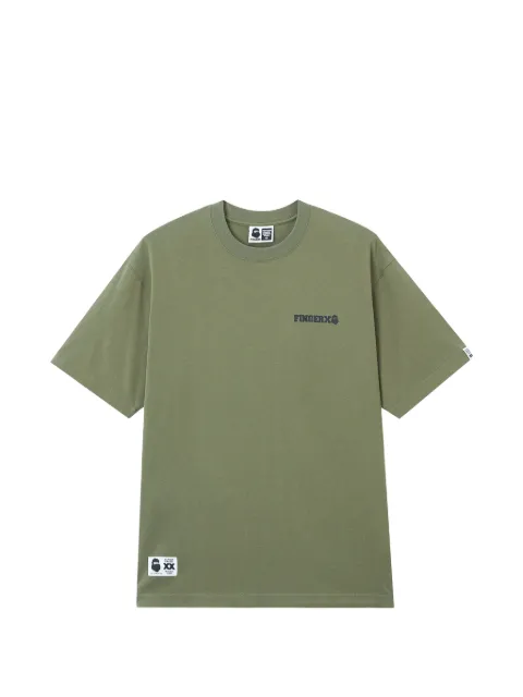 FINGERCROXX printed T-shirt Green FFXTEM01255X