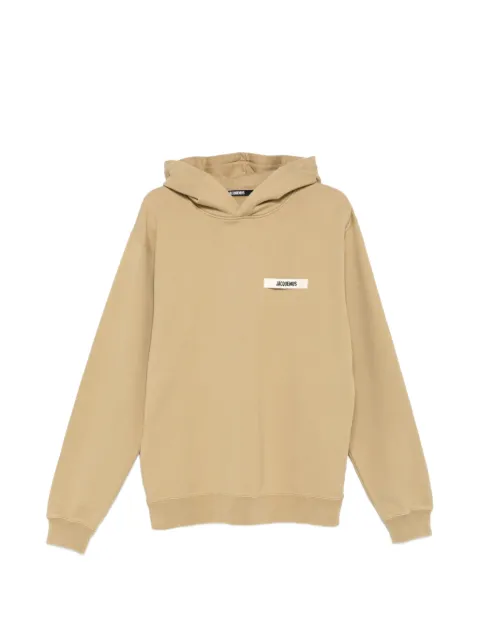 Jacquemus The Gros Grain hoodie Brown HOM00247AJ00126