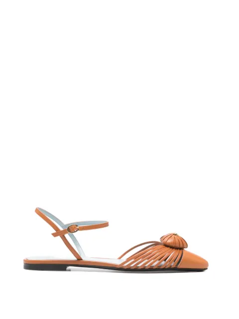 Valentino Garavani heart-detail strap sandals Brown WS0LX5DMD