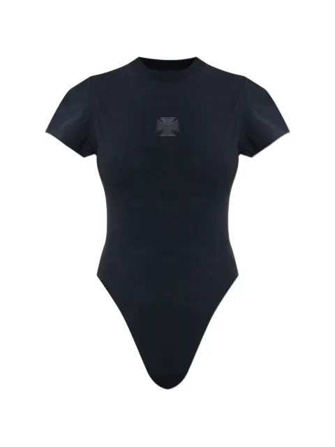 VETEMENTS appliqué body Black WE76BD537B1200