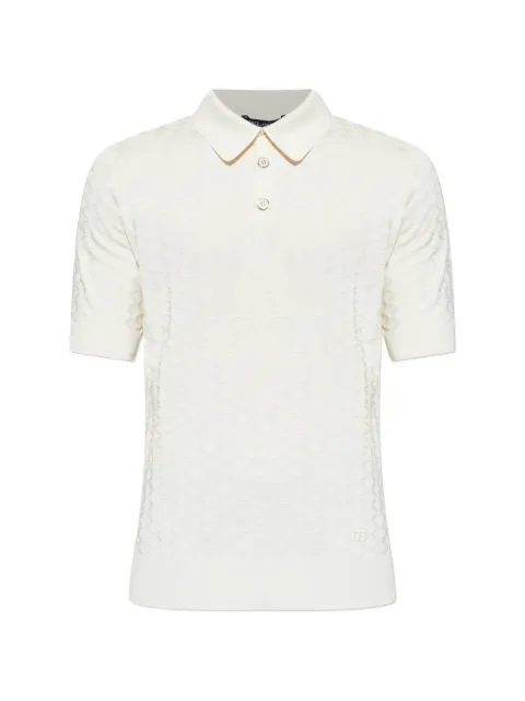 Dolce & Gabbana polo shirt Neutrals GXZ02ZJBSOF