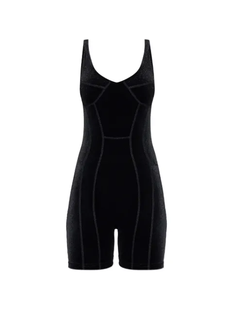 VETEMENTS seam-detail jumpsuit Black WE76BD411B26550