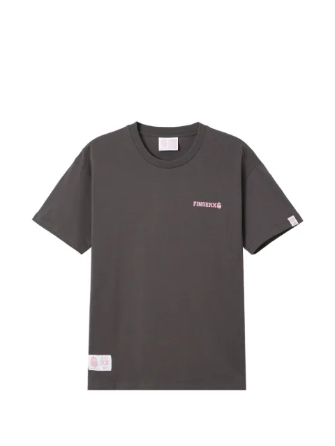 FINGERCROXX logo T-shirt Grey FFXTEW01270X
