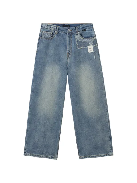 FIVE CM distressed jeans Blue 5CXJNM00424X