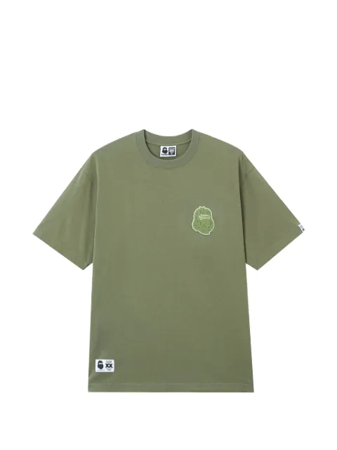 FINGERCROXX logo T-shirt Green FFXTEM01246X