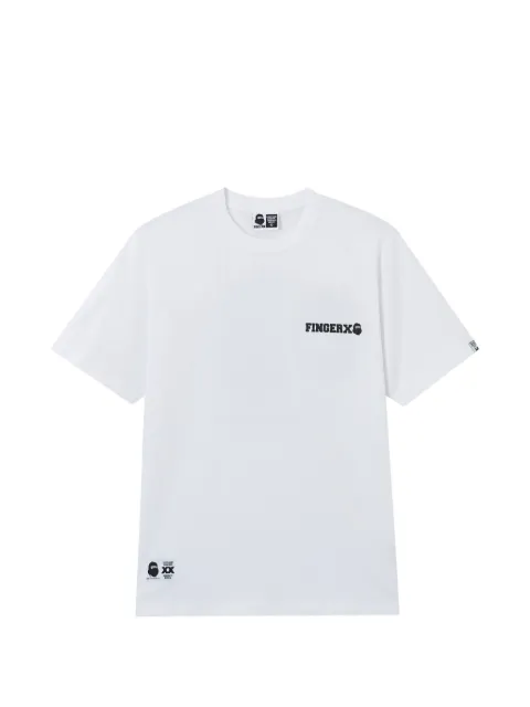 FINGERCROXX logo T-shirt White FFXTEM01255X