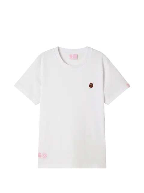 FINGERCROXX appliqué T-shirt White FFXTEW01266X