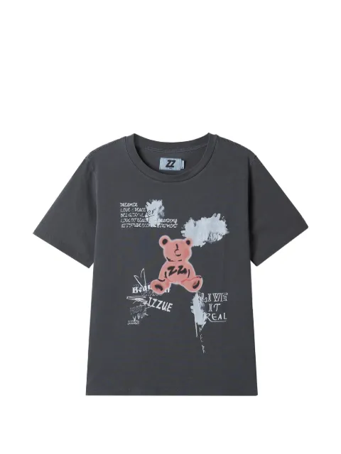 izzue graphic T-shirt Grey IZXTEW00903X