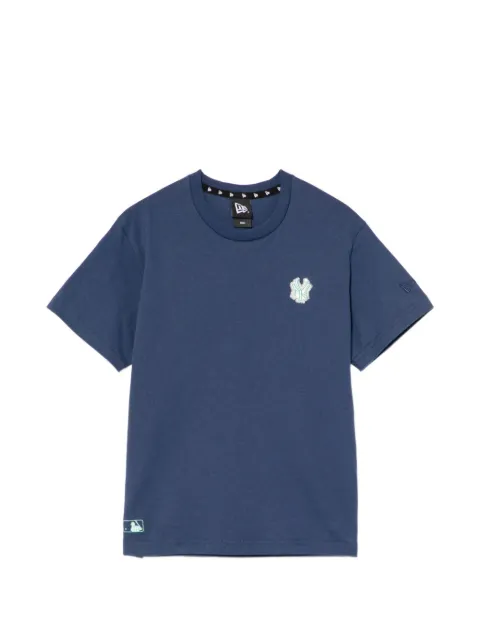 NEW ERA CAP logo-patch T-shirt Blue NERTEW00392X