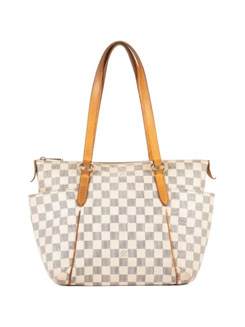 Louis Vuitton Pre-Owned PM Totally check-pattern tote bag Neutrals DU2151