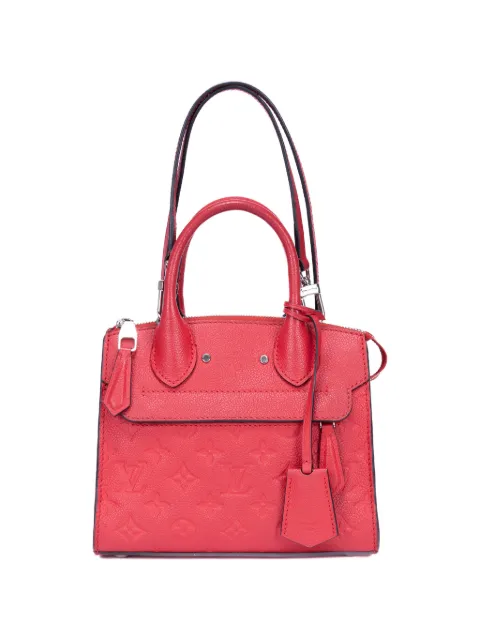 Louis Vuitton Pre-Owned mini Pont Neuf tote bag Red SP1106