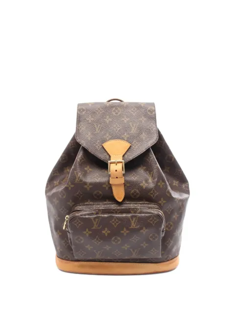 Louis Vuitton Pre-Owned 1996 GM Montsouris monogram-canvas backpack Brown 1041535MI0996