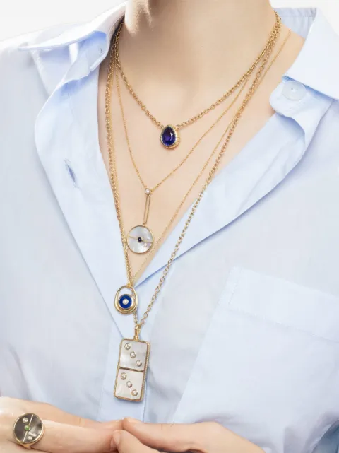 Retrouvaí tanzanite necklace Gold NL30TZ59