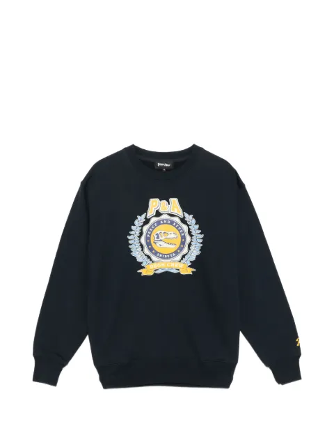 PEACE AND AFTER crew-neck sweatshirt Blue PA25AWSW04