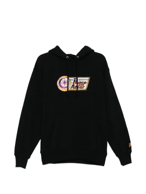 PEACE AND AFTER Diner hoodie Black PA25AWHD03BLK