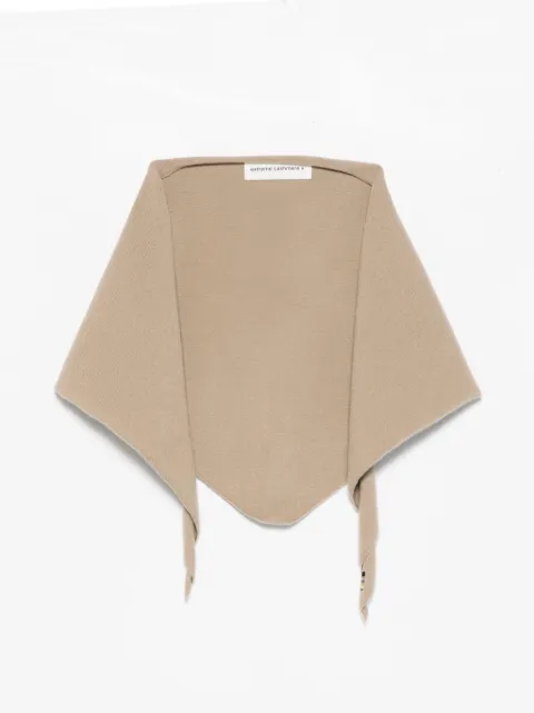 extreme cashmere self-tie bandana scarf Neutrals 35