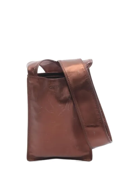 CHANEL Pre-Owned 1997-1999 leather shoulder bag Brown 10407765790728