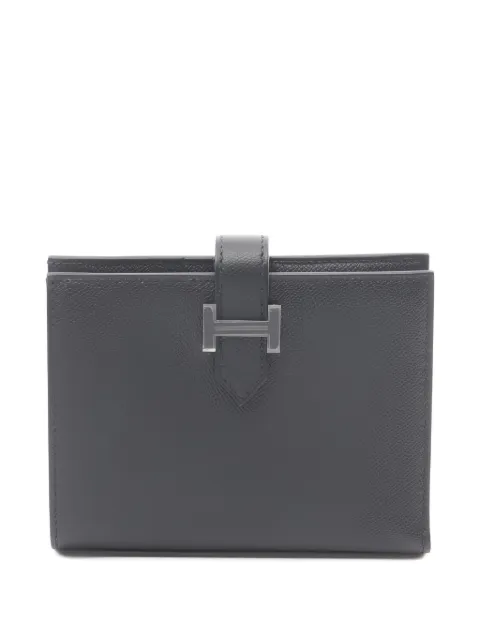 Hermès Pre-Owned 2025 Béarn bifold wallet Black 1041232K
