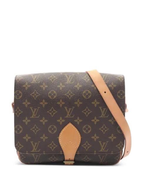 Louis Vuitton Pre-Owned 1990 GM Cartesier Monogram canvas cross body bag Brown 1040381SL1900