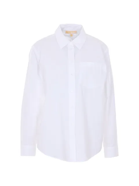 Michael Michael Kors patch-pocket shirt White MR640TYKLZ