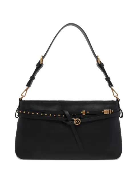 PINKO medium studded-belt shoulder bag Black 106176A0QO
