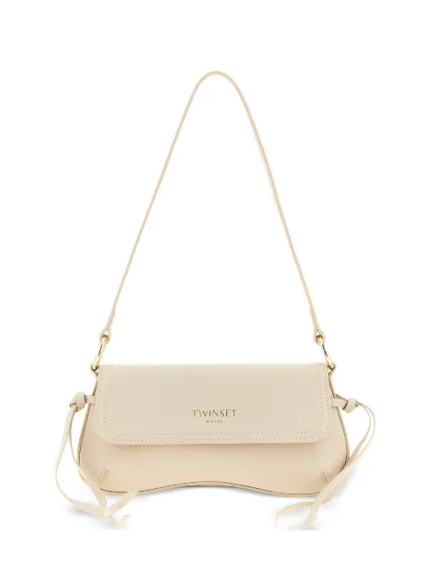 TWINSET leather shoulder bag Neutrals 261TB7111