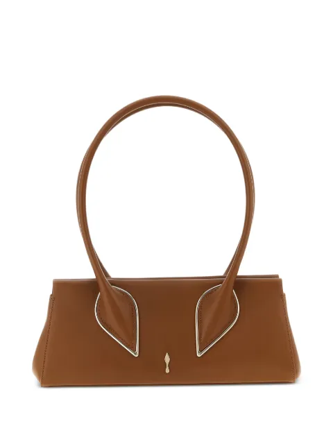 Christian Louboutin Venus cordia-leather shoulder bag Brown 1265008BG71