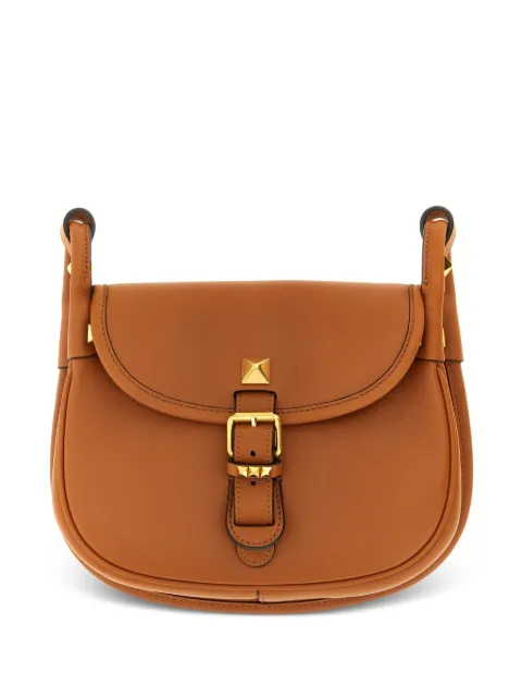Valentino Garavani small Flaneuse stud cross-body bag Brown WB0T08FEF