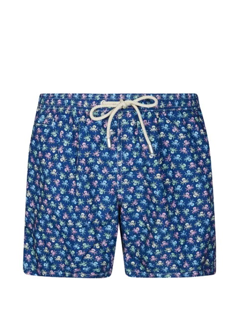 MC2 Saint Barth octopus-print swim shorts Blue LIG000300117L