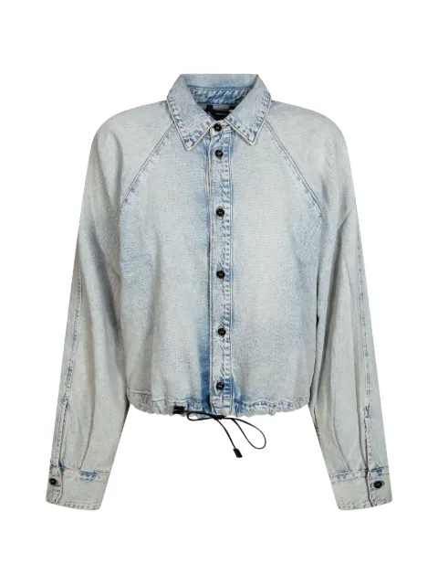 Haikure Keira buttoned denim shirt Blue HEW06100DF188L0933