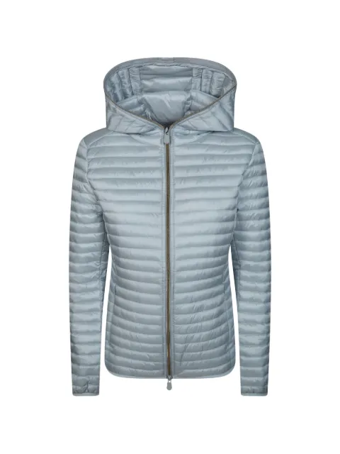 Save The Duck hooded quilted jacket Blue D33620WIRIS22