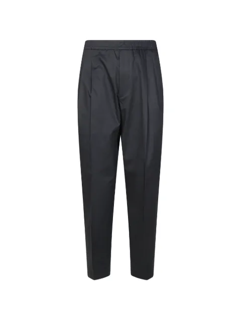 BE ABLE double-pleat elasticated trousers Black BADDYMGO
