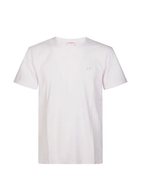 Sun68 round-neck T-shirt Pink T36115