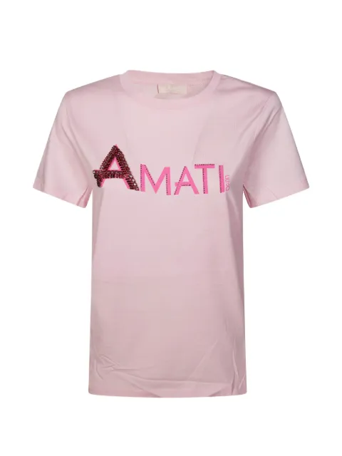 LIU JO short-sleeve T-shirt Pink WA6431JS904