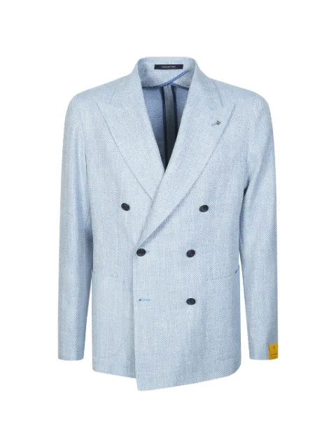 Tagliatore double-breasted blazer Blue 1SMC20KPEC90059EI865