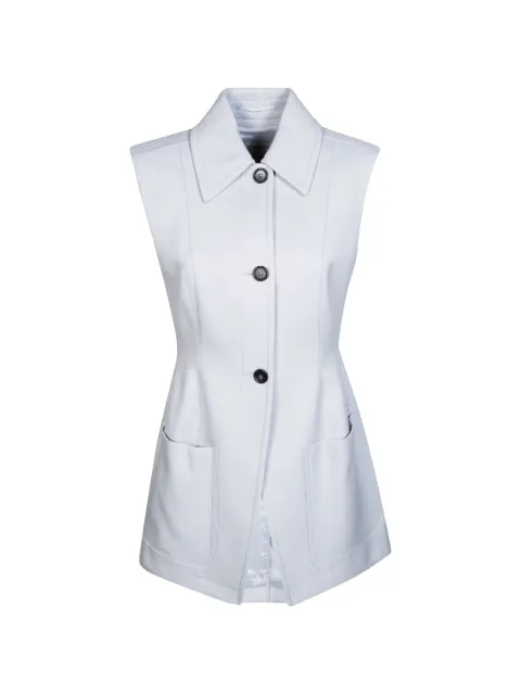Sportmax button-up gilet Blue 2612281021600