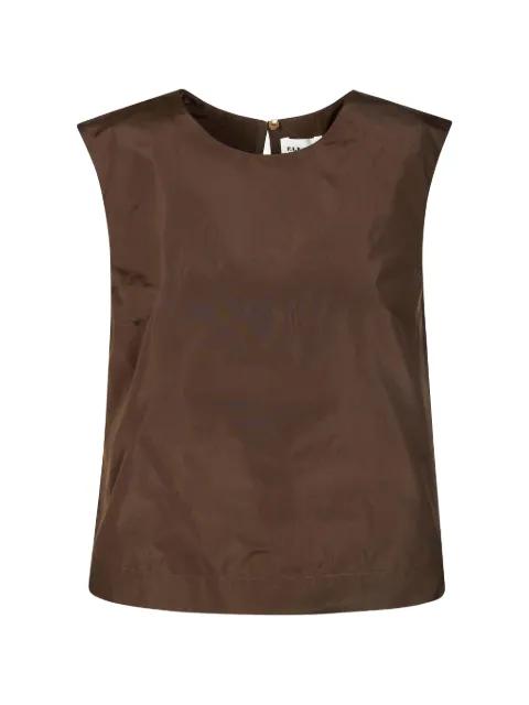 P.A.R.O.S.H. sleeveless top Brown D313074