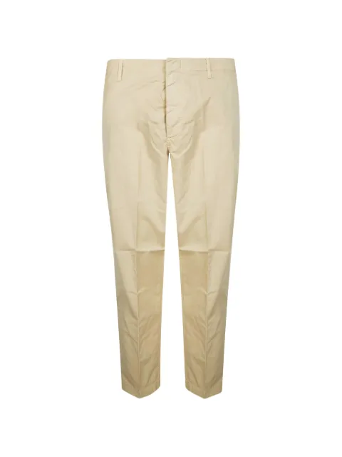 DONDUP Zyan gabardine trousers Neutrals UP521GSE046UPTD