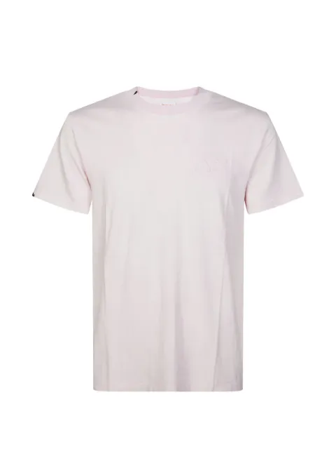 Sun68 logo-embroidered T-shirt Pink T36113