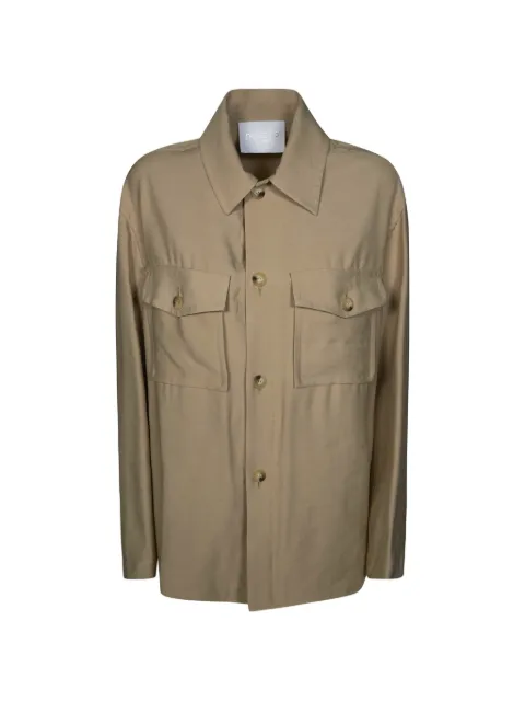 DONDUP flap-pocket shirt Neutrals DC494IF0049DXXX
