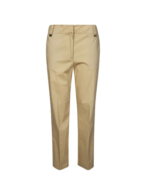 LIU JO pressed-crease tailored trousers Neutrals CA6383T297A