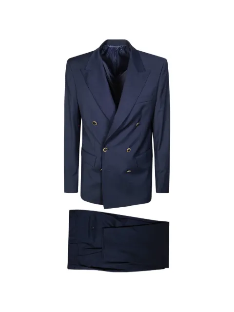 MARSEM six-buttondouble-breasted suit Blue AB8280SS26T218