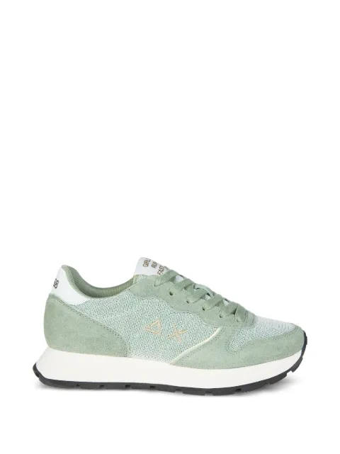 Sun68 Ally glitter lace-up sneakers Green BZ36203
