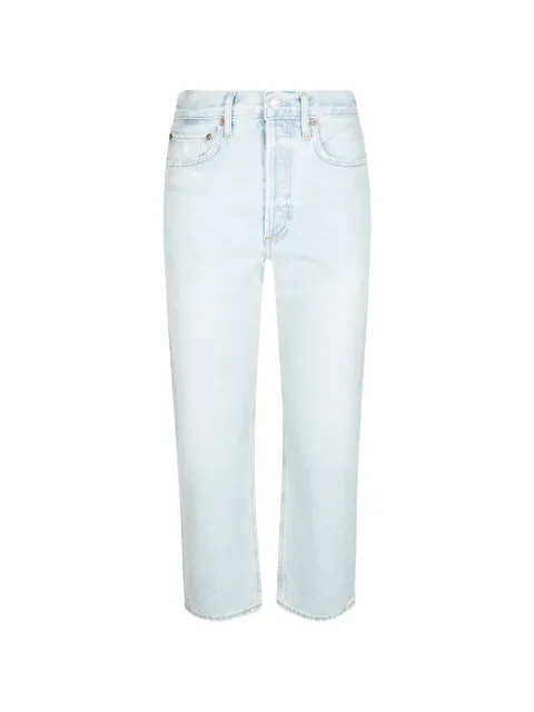 AGOLDE 90's crop straight-leg jeans Blue A1731601