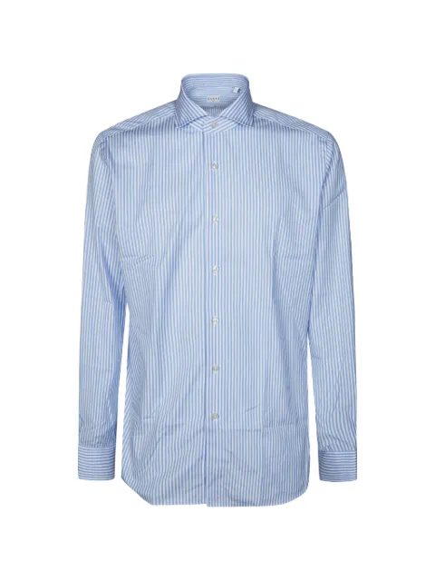 Xacus striped shirt Blue 520ML11232
