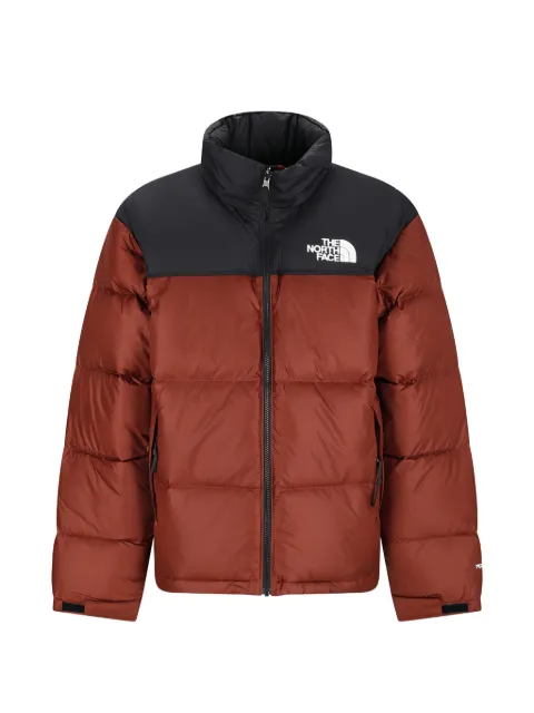 The North Face 1996 Retro Nuptse logo-detail jacket Brown NF0A3C8DJX711