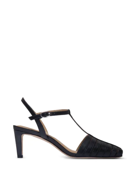 Bernardo Peoria T-bar heeled pumps Black PEORIA